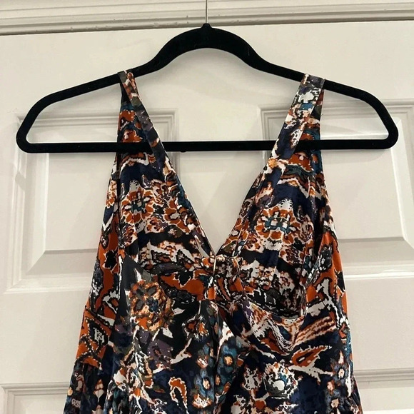 L’AGENCE Rosalina Pleated Silk High Low Maxi Dress Size 4 - Picture 7 of 8